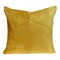 Nassau Collection 20" Yellow Transitional Quilted Throw Pillow